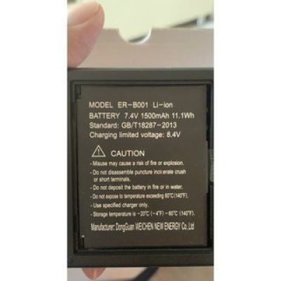 Pin máy in nhiệt, máy in hóa đơn, máy in bluetooth (Eastroyce, Zijiang, POS...) ER-58/ER-58AI/ER-58A/EP-58A